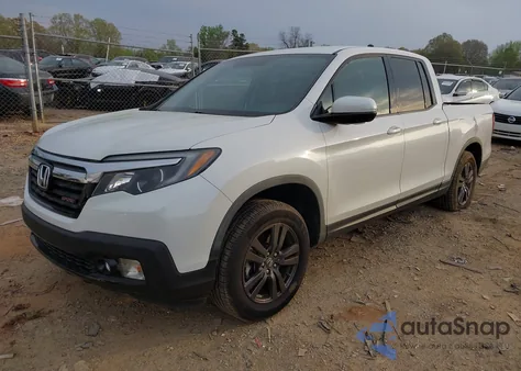 2019 Honda Ridgeline Sport из США, поврежденный, VIN 5FPYK3F11KB044602